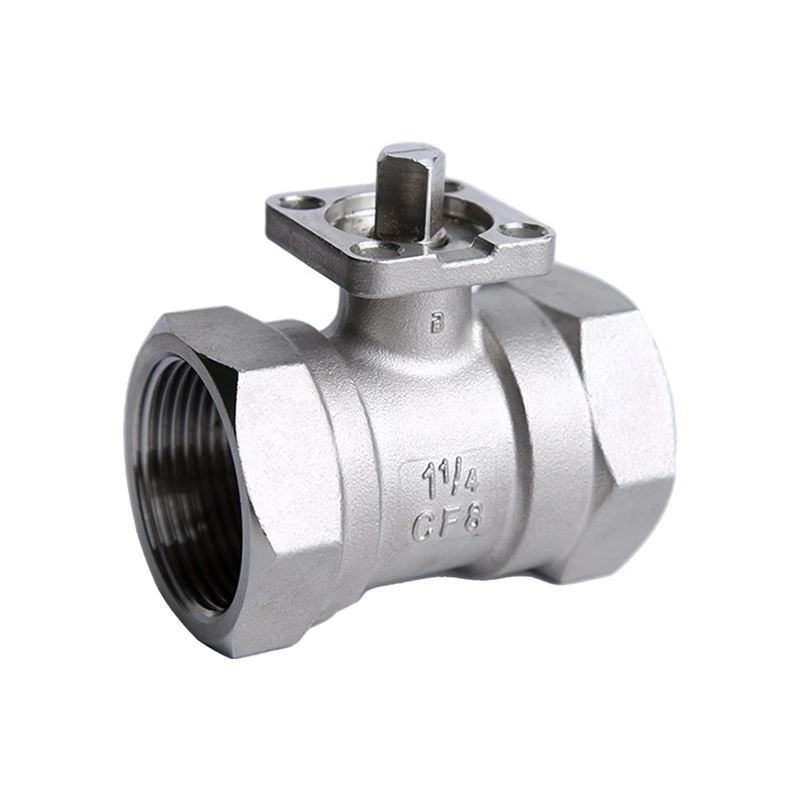 Van bi gắn trực tiếp bằng thép không gỉ 1PC Van bi gắn trực tiếp bằng thép không gỉ 1PC